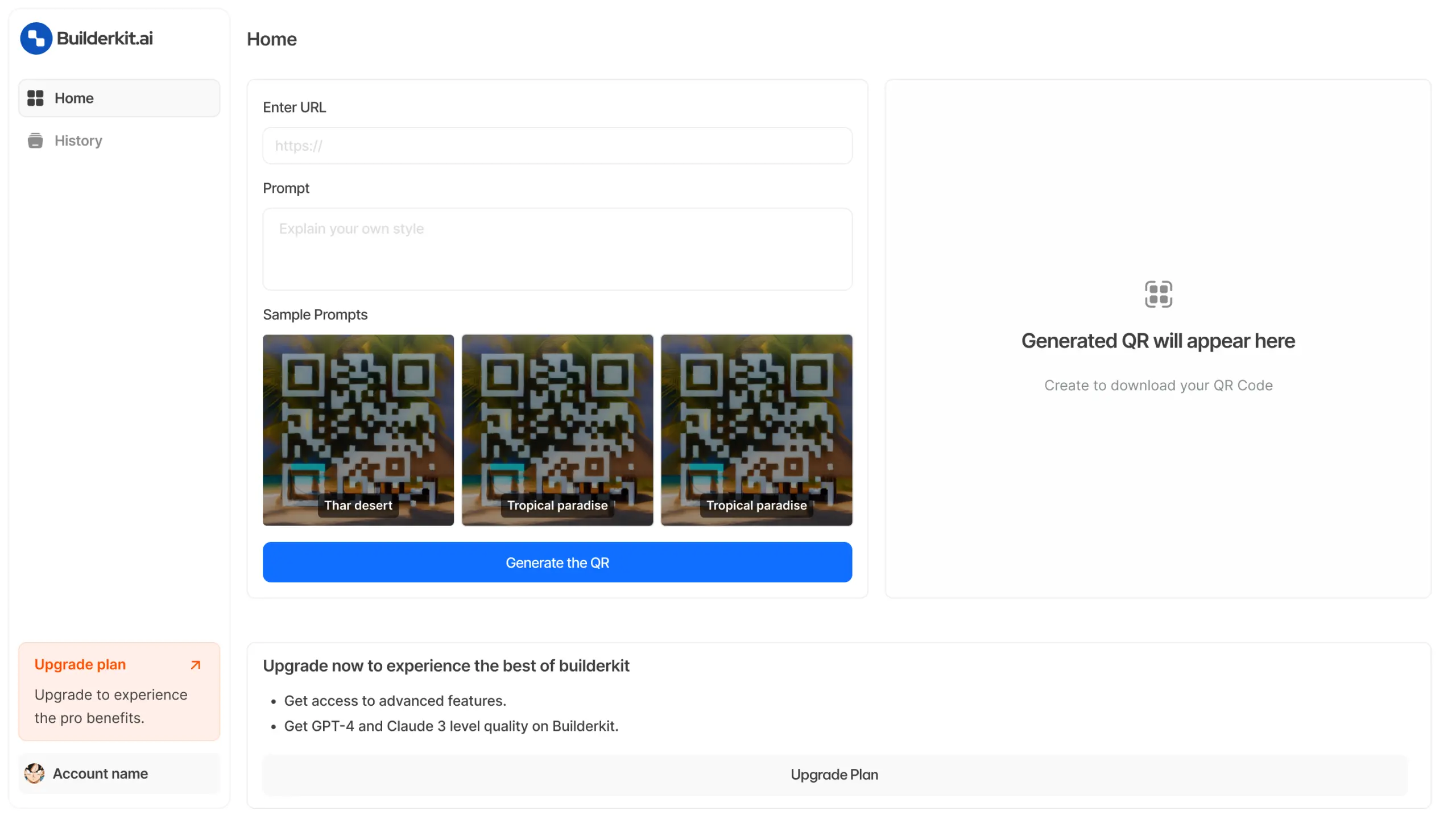 QR Code Generation